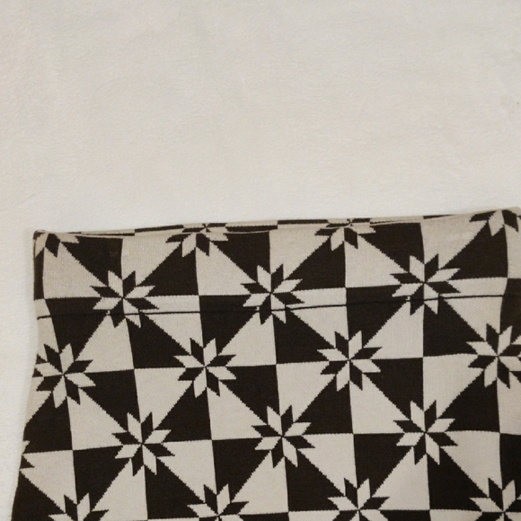 RHODE Black & White Geometric Midi Skirt - Picture 11 of 13